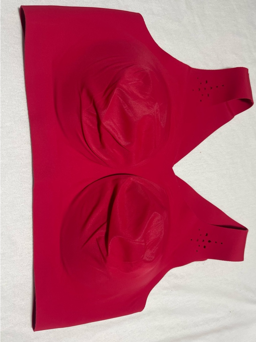Evelyn & Bobbie 
Wireless Comfort Bra in Bold Red